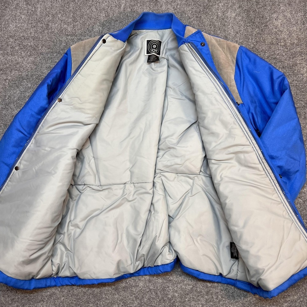 10X Jacket Mens Large Blue Thinsulate Insulated Bomber Shooting Hunting Outdoor - Picture 6 of 11